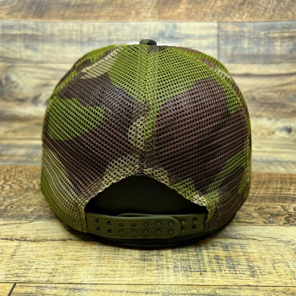 Basket Case Mens Trucker Hat Camouflage 90s Rock Lyrics 1994 Dookie Ball Cap - Picture 6 of 8